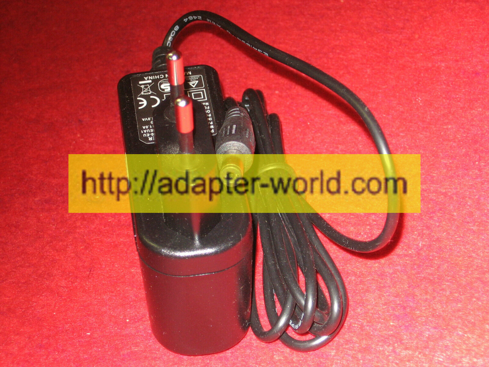 *100% Brand NEW* SWPP-12001000-EU Power-Tek AC to 12V DC 1 AMP AC Adapter Power Supply - Click Image to Close